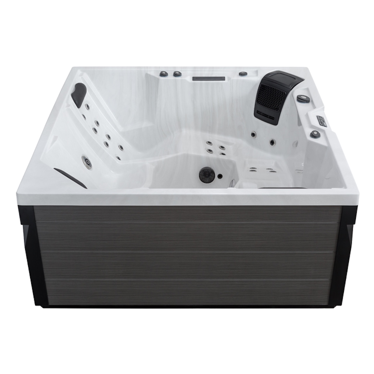 AWT Aussenwhirlpool IN-403 Basic Sterling Silver 200x200 grau 