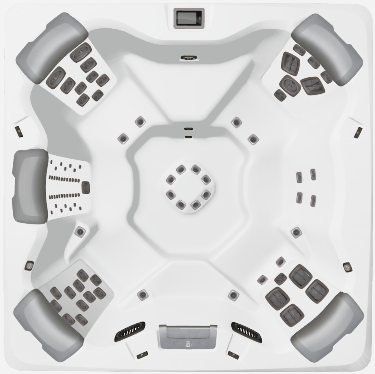 Bullfrogspas Outdoor Whirlpool A7 Select 224x224x92cm