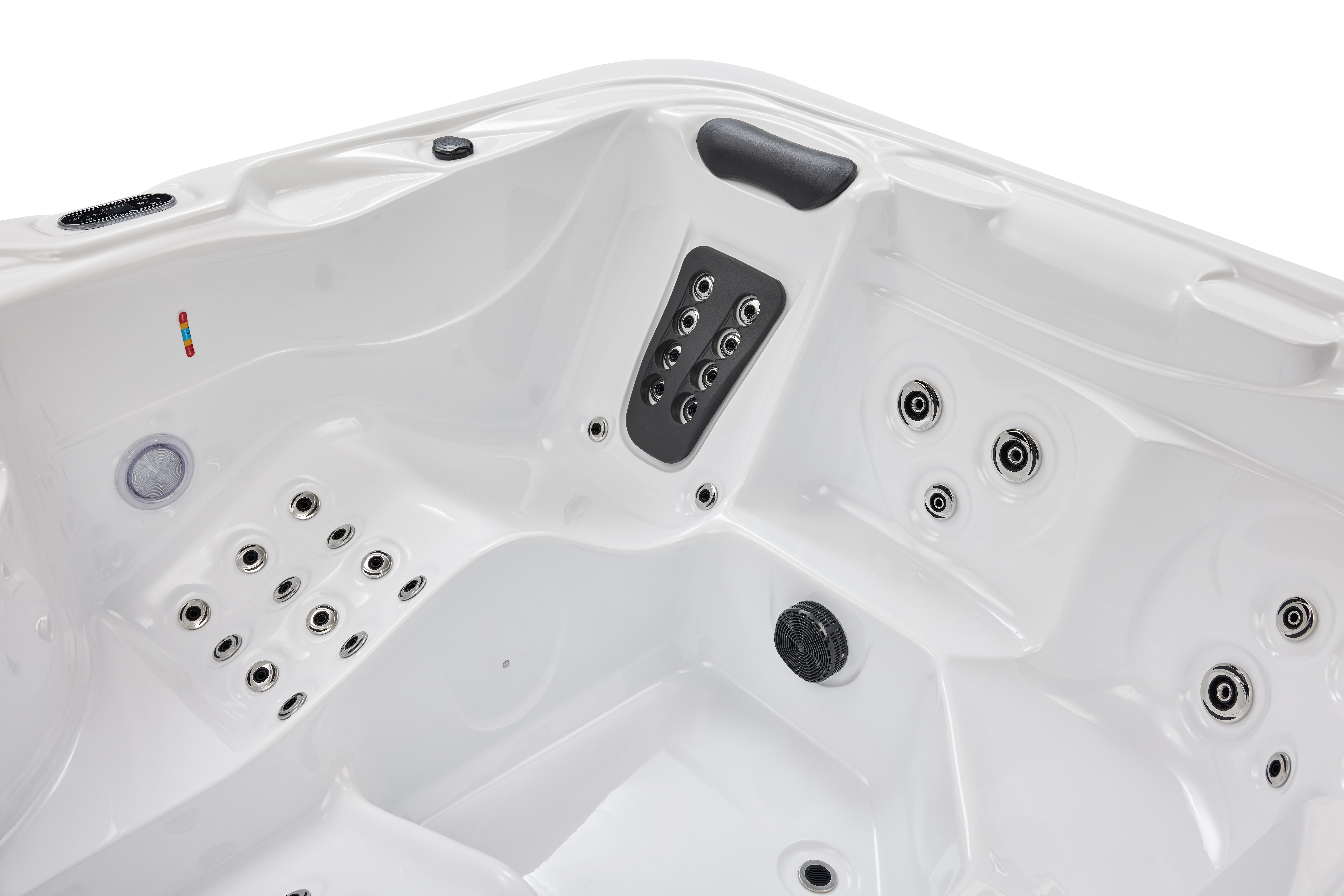 LuBoss Outdoor Whirlpool Modell LuBoss-594S Premium 215x215x90 cm LxBxH