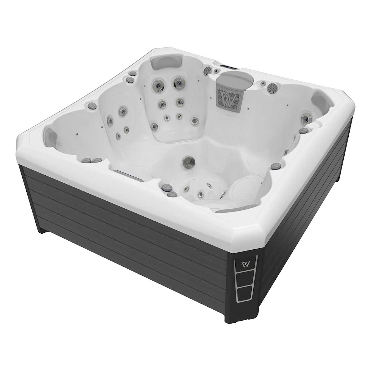Wellis Lima Life 7 Personen Premium-Whirlpool 218 × 218 × 90 cm