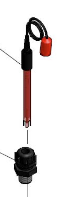 Bayrol Sondenhalter für Redox und PH Sonde