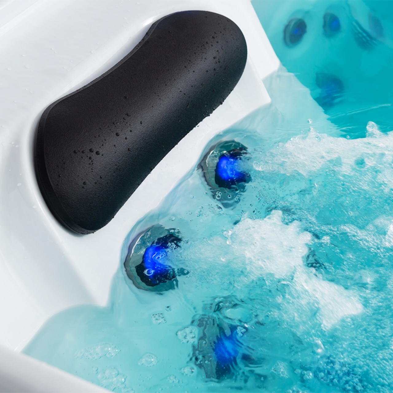 AWT Aussenwhirlpool IN-704 Premium Cloudy Black 220x160 grau