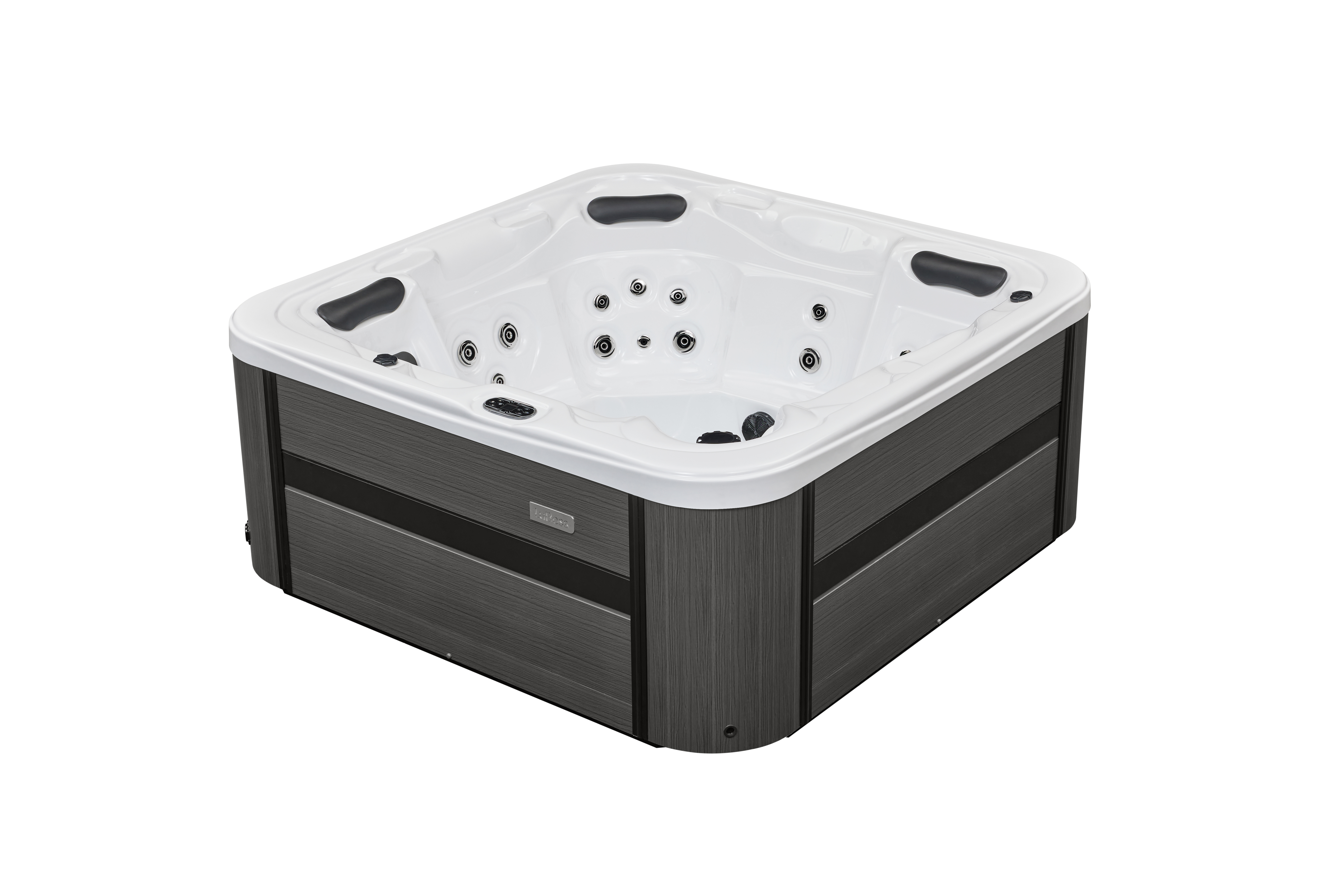 LuBoss Outdoor Whirlpool Modell LuBoss-594S Premium 215x215x90 cm LxBxH