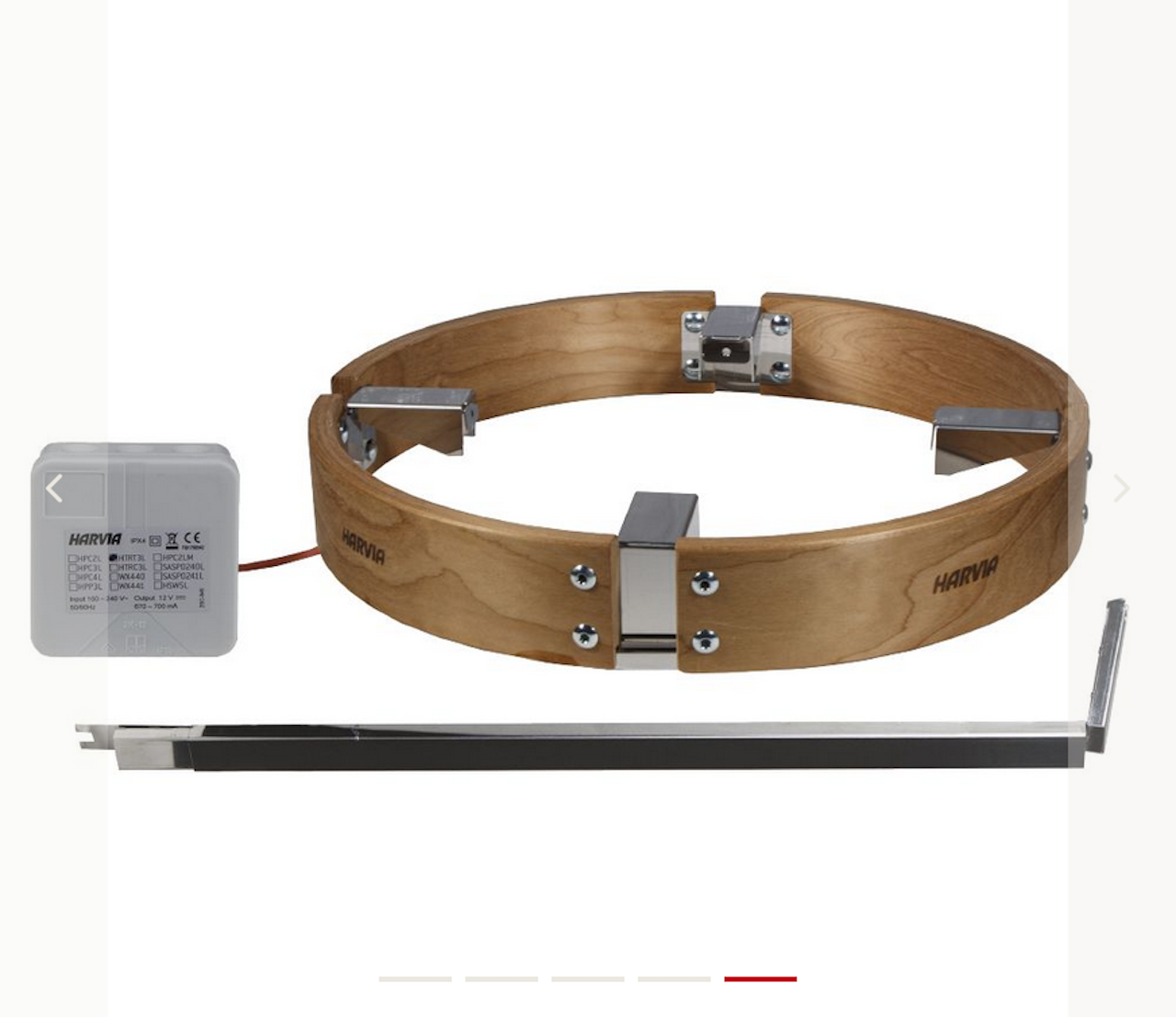 HARVIA Ofenschutzgitter Cilindro beleuchtet 