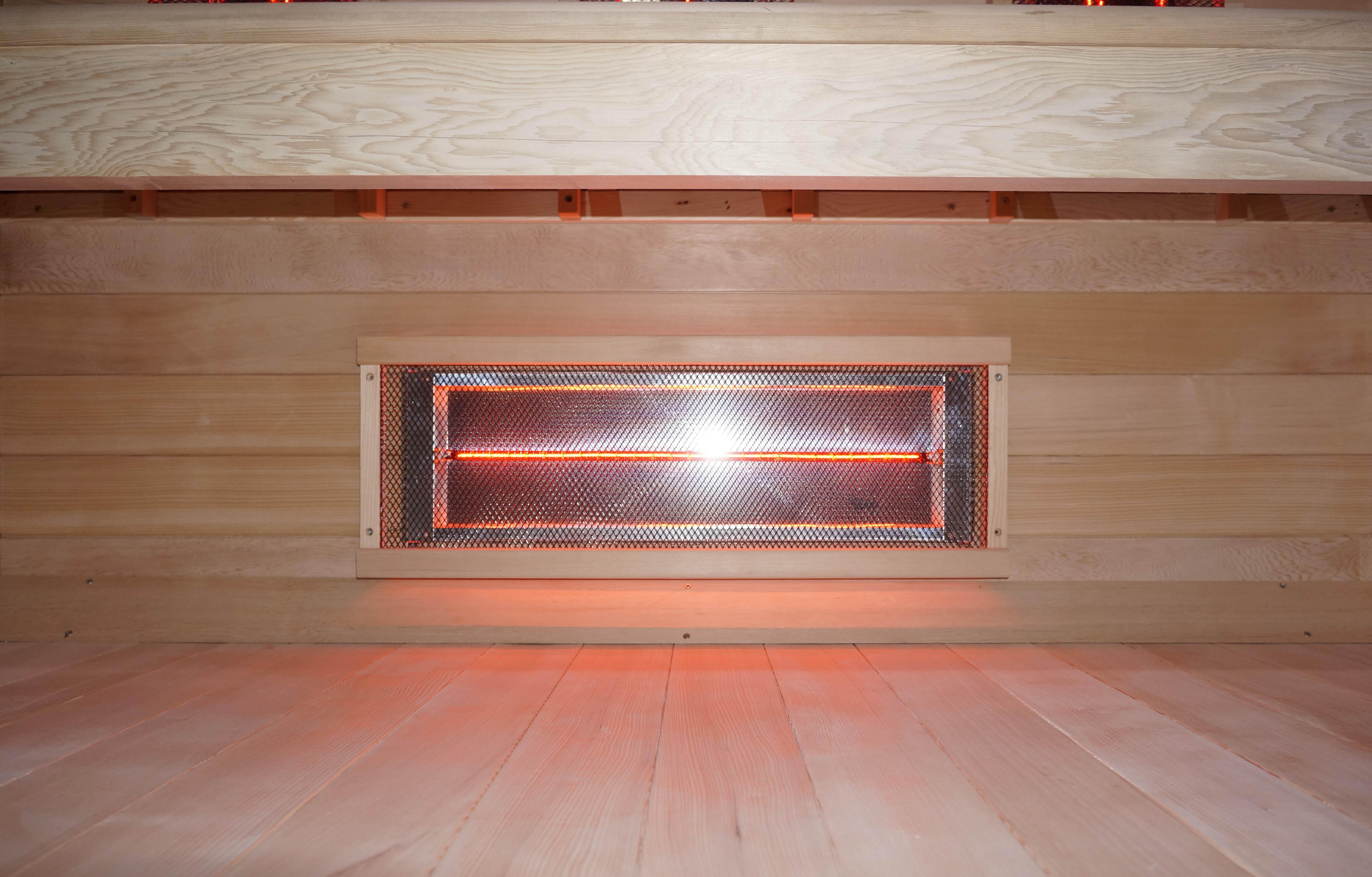 Wellis Redlight™-Infrarotkabine Sundance aus kanadischer Hemlocktanne