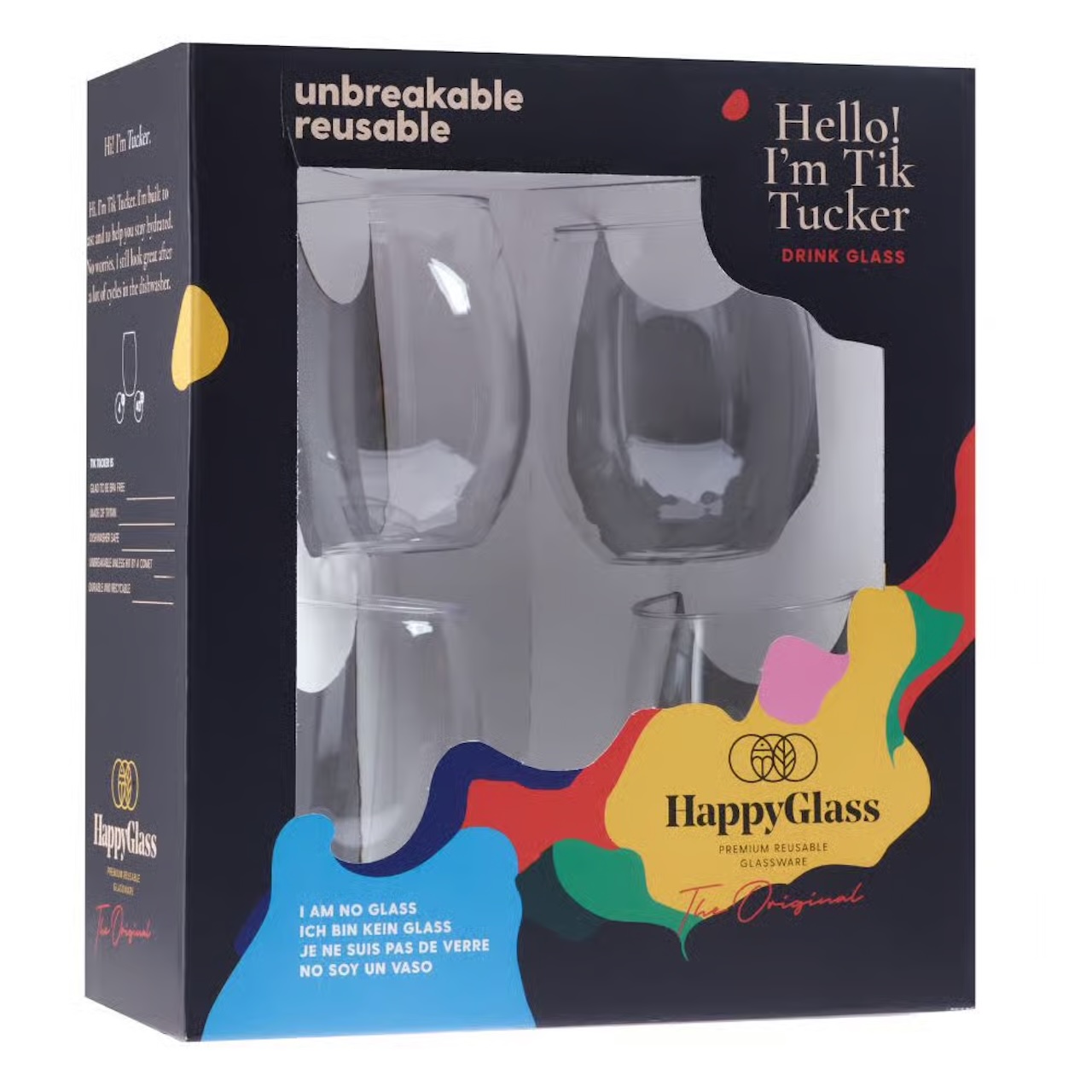 Wassergläser "Tik Tucker" 4 Stück