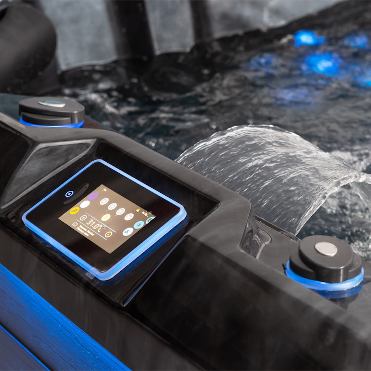 AWT Aussenwhirlpool IN-702 Eco Extreme Cloudy Black 212x212 grau