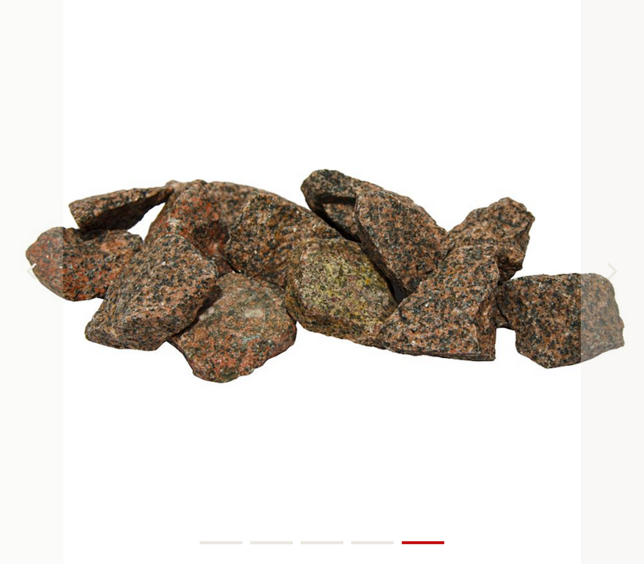 HARVIA Dekosteine roter Granit 5-10cm 10 kg